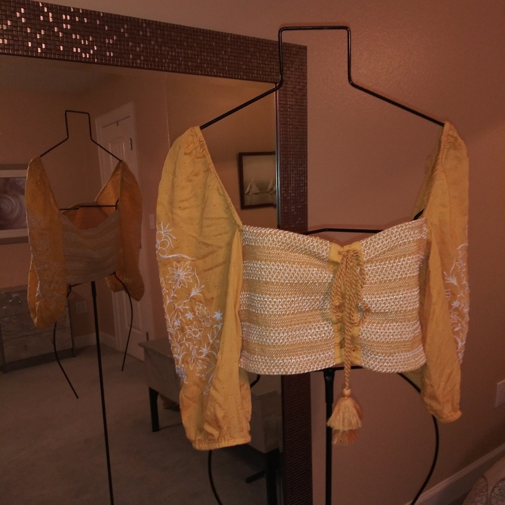 Boho crop top